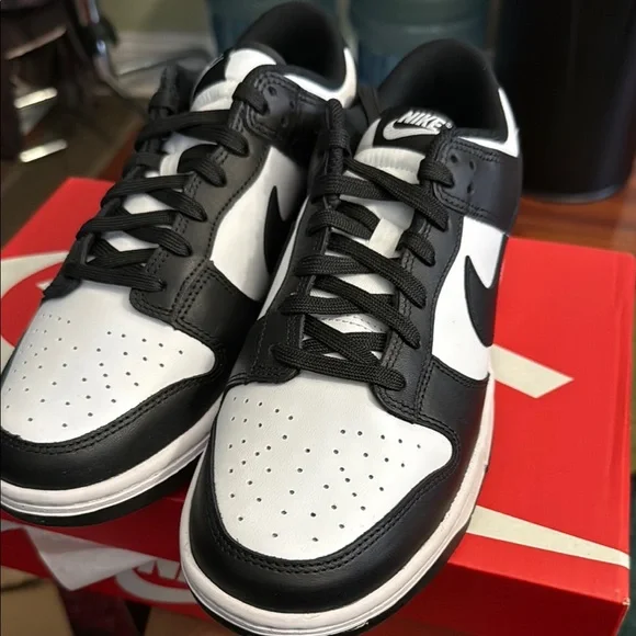 Nike Black and White Panda Sneakers - Picture 1 of 6